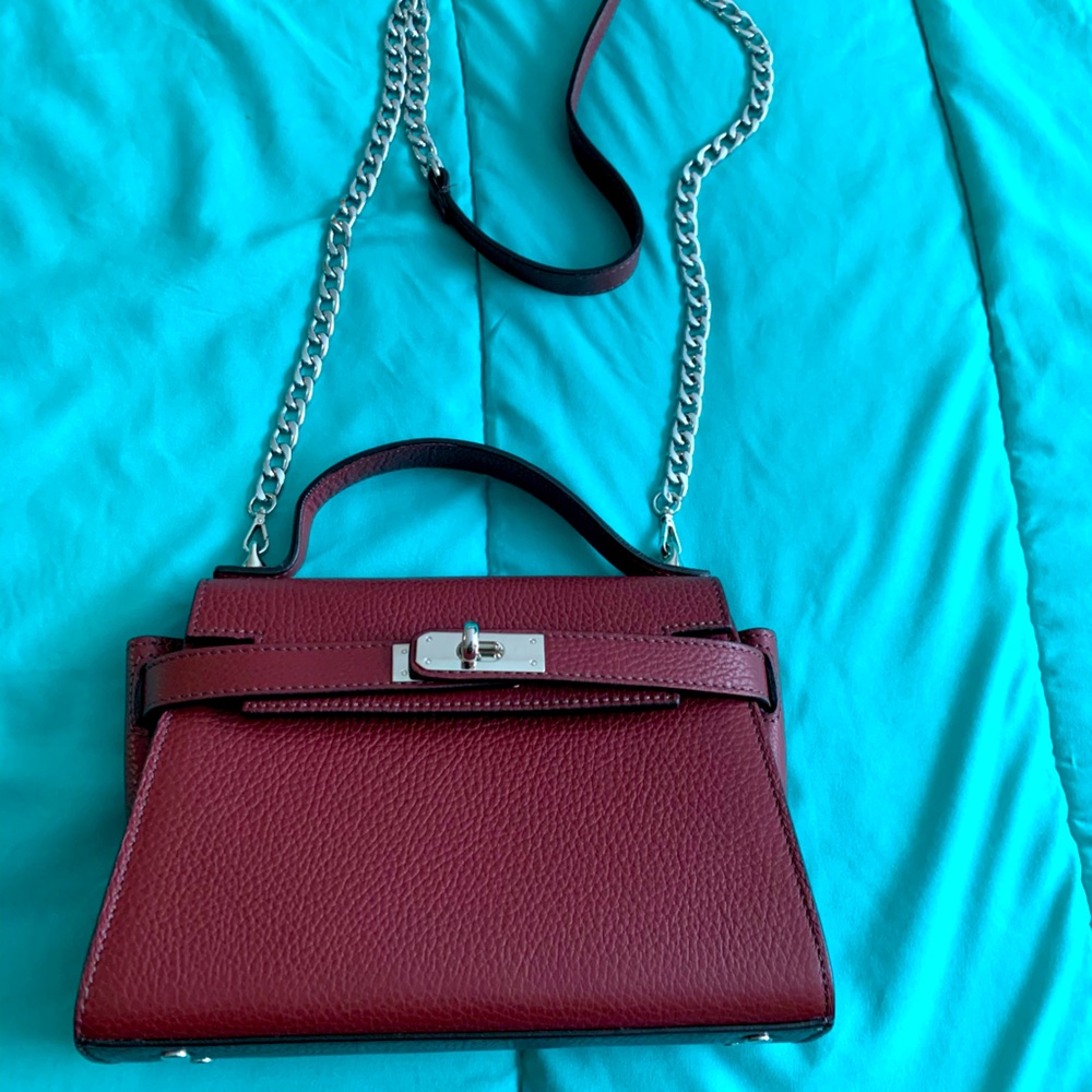 Kelly style mini shoulder/crossbody bag
